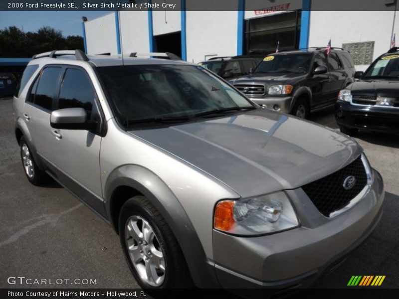 Silver Birch Metallic / Shale Grey 2006 Ford Freestyle SEL