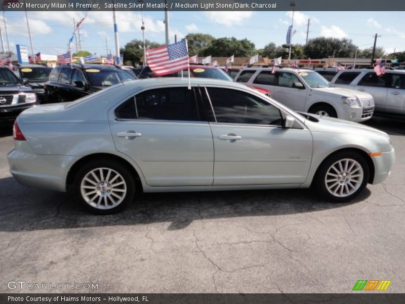 Satellite Silver Metallic / Medium Light Stone/Dark Charcoal 2007 Mercury Milan I4 Premier