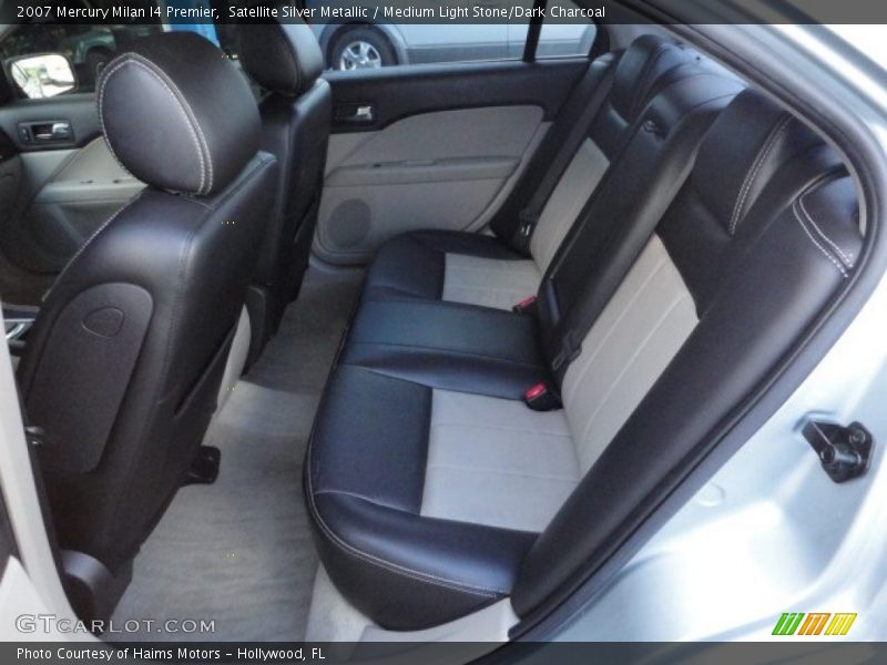 Satellite Silver Metallic / Medium Light Stone/Dark Charcoal 2007 Mercury Milan I4 Premier
