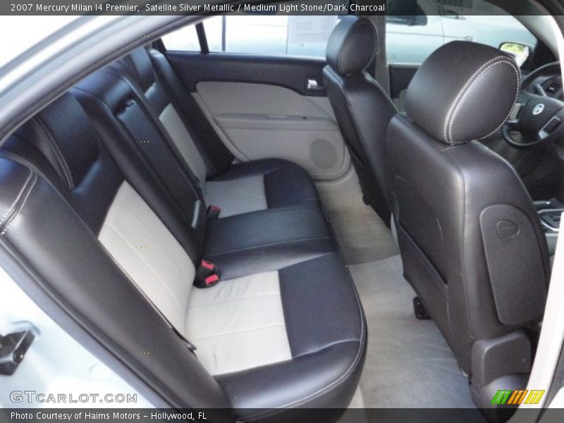 Satellite Silver Metallic / Medium Light Stone/Dark Charcoal 2007 Mercury Milan I4 Premier