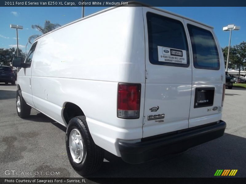 Oxford White / Medium Flint 2011 Ford E Series Van E250 XL Cargo