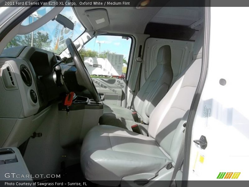 Oxford White / Medium Flint 2011 Ford E Series Van E250 XL Cargo