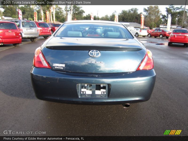 Oceanus Blue Pearl / Dark Stone 2005 Toyota Solara SE Coupe