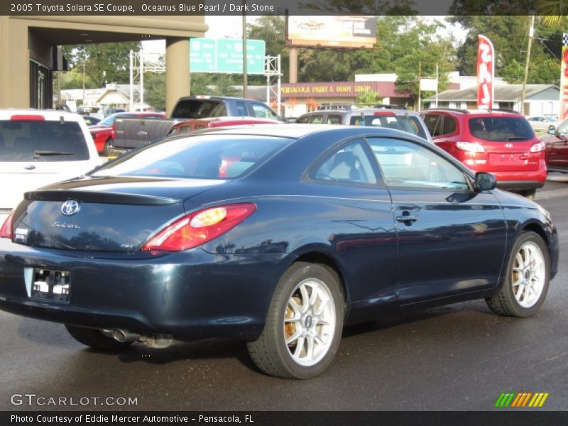 Oceanus Blue Pearl / Dark Stone 2005 Toyota Solara SE Coupe