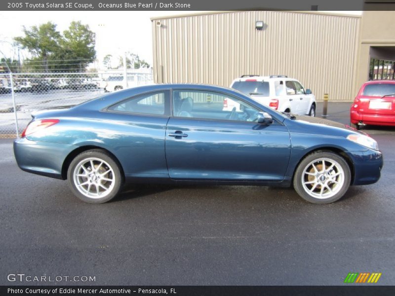 Oceanus Blue Pearl / Dark Stone 2005 Toyota Solara SE Coupe