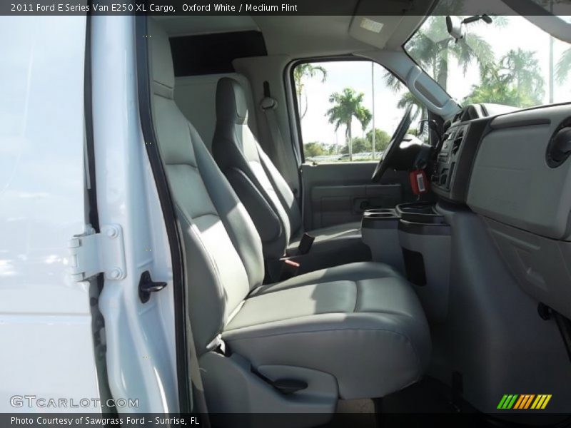 Oxford White / Medium Flint 2011 Ford E Series Van E250 XL Cargo