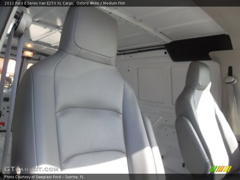 Oxford White / Medium Flint 2011 Ford E Series Van E250 XL Cargo