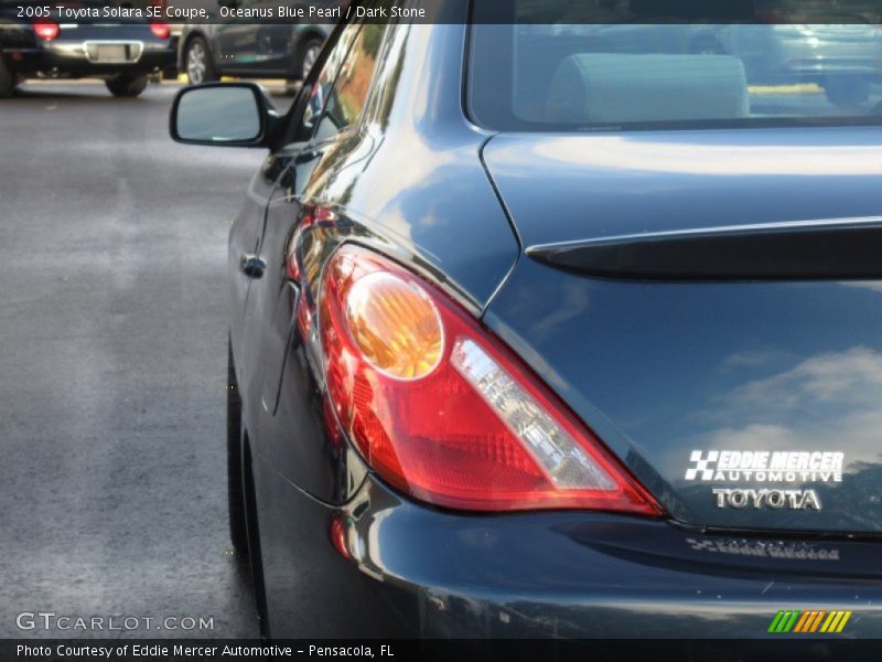 Oceanus Blue Pearl / Dark Stone 2005 Toyota Solara SE Coupe