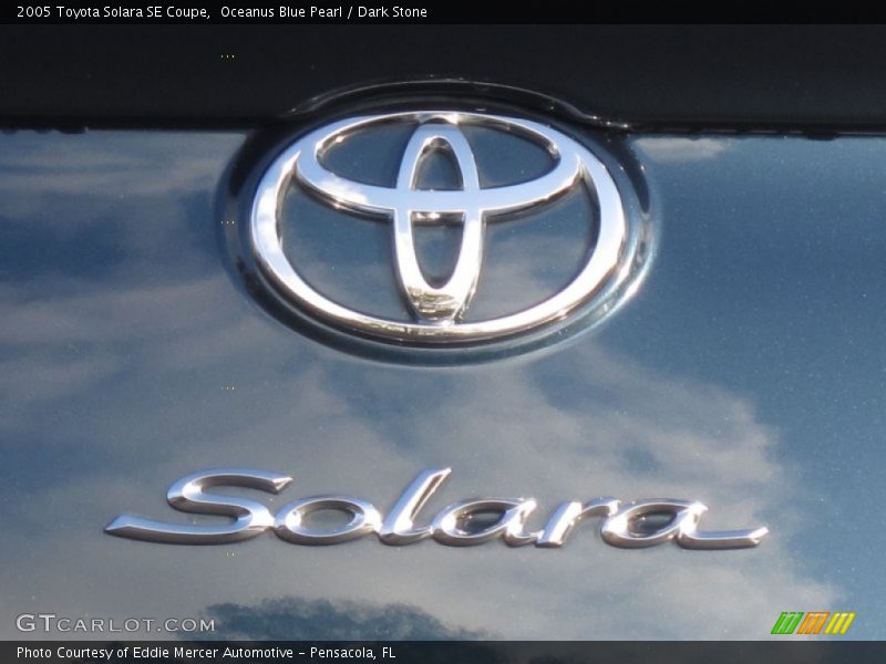 Oceanus Blue Pearl / Dark Stone 2005 Toyota Solara SE Coupe