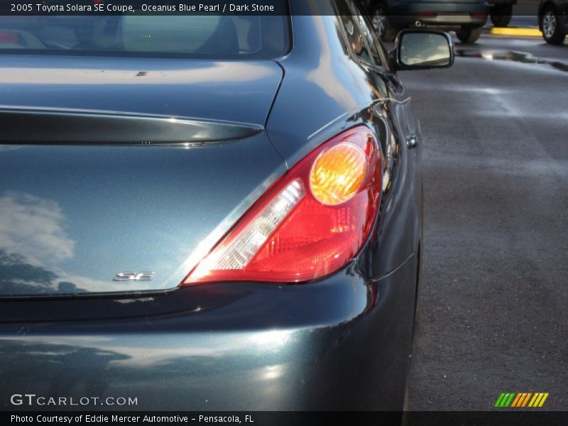 Oceanus Blue Pearl / Dark Stone 2005 Toyota Solara SE Coupe