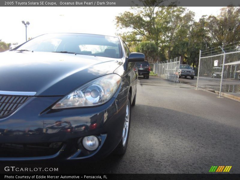 Oceanus Blue Pearl / Dark Stone 2005 Toyota Solara SE Coupe