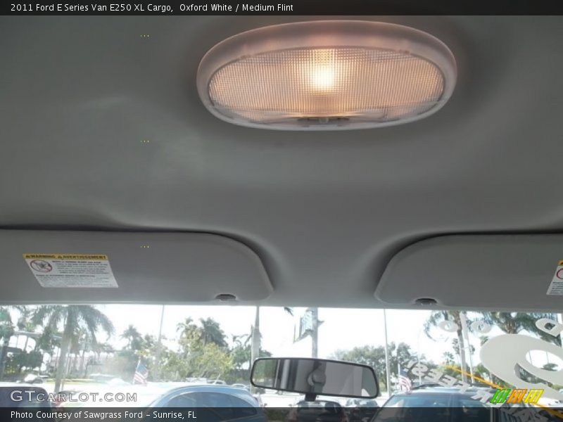 Oxford White / Medium Flint 2011 Ford E Series Van E250 XL Cargo