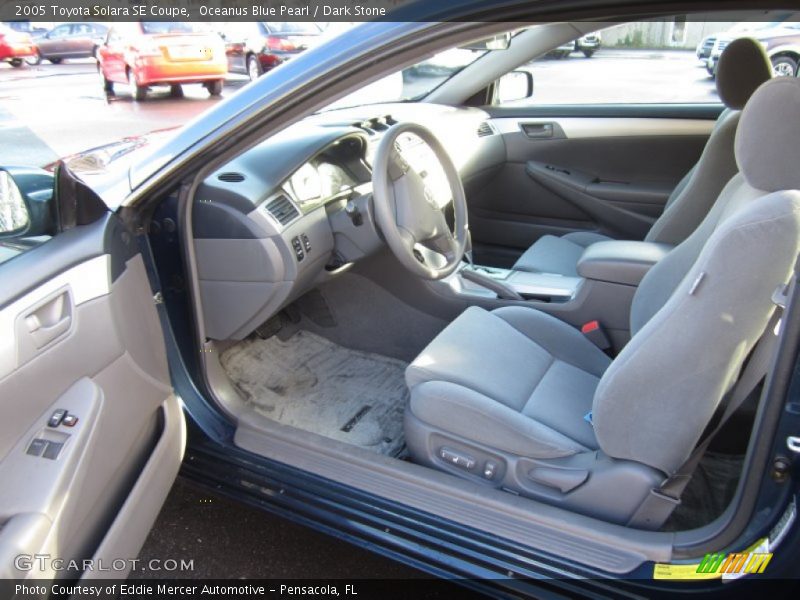 Oceanus Blue Pearl / Dark Stone 2005 Toyota Solara SE Coupe