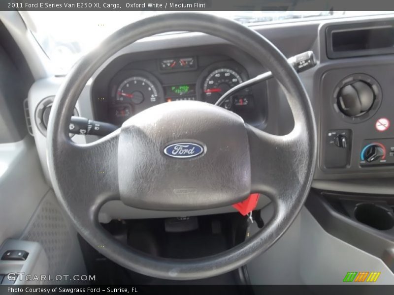 Oxford White / Medium Flint 2011 Ford E Series Van E250 XL Cargo