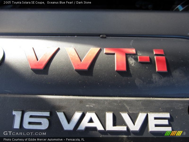 Oceanus Blue Pearl / Dark Stone 2005 Toyota Solara SE Coupe