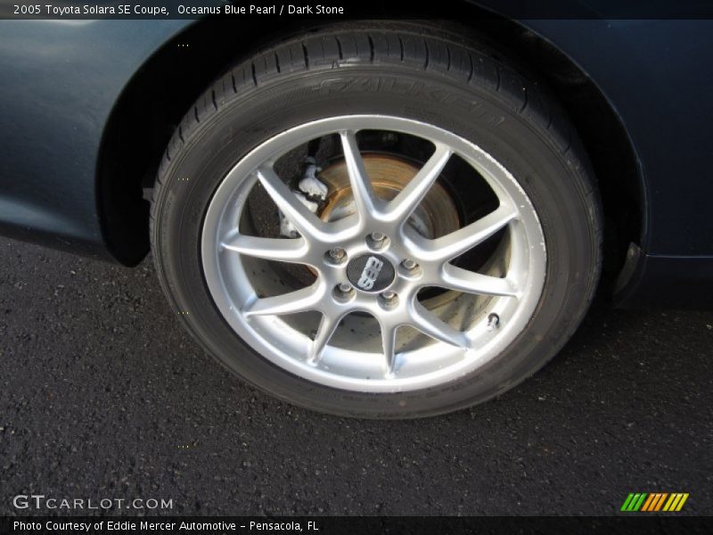 Oceanus Blue Pearl / Dark Stone 2005 Toyota Solara SE Coupe