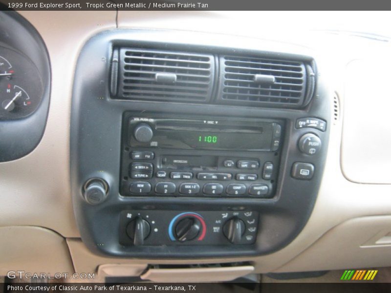 Tropic Green Metallic / Medium Prairie Tan 1999 Ford Explorer Sport