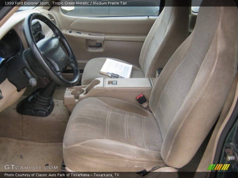 Tropic Green Metallic / Medium Prairie Tan 1999 Ford Explorer Sport