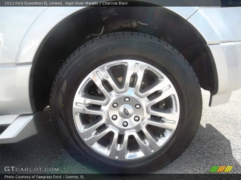 Ingot Silver Metallic / Charcoal Black 2011 Ford Expedition EL Limited