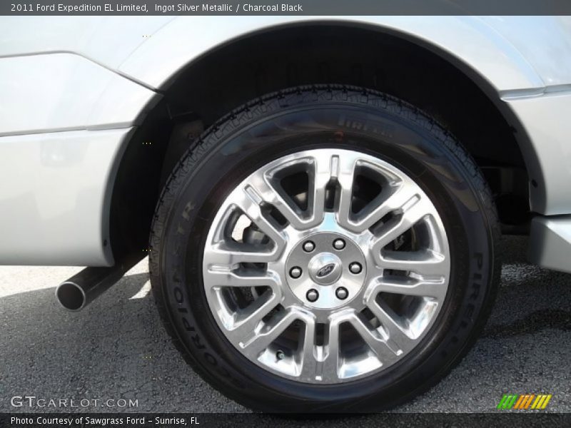 Ingot Silver Metallic / Charcoal Black 2011 Ford Expedition EL Limited