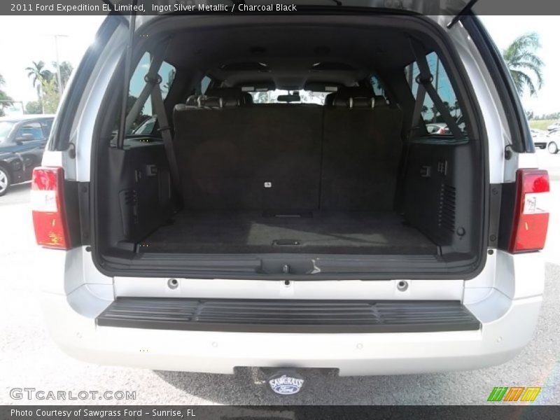 Ingot Silver Metallic / Charcoal Black 2011 Ford Expedition EL Limited