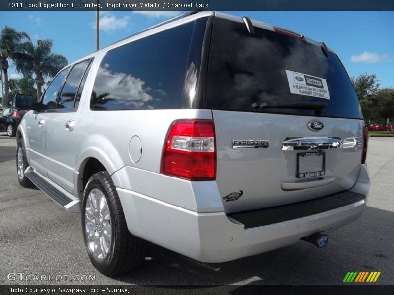 Ingot Silver Metallic / Charcoal Black 2011 Ford Expedition EL Limited
