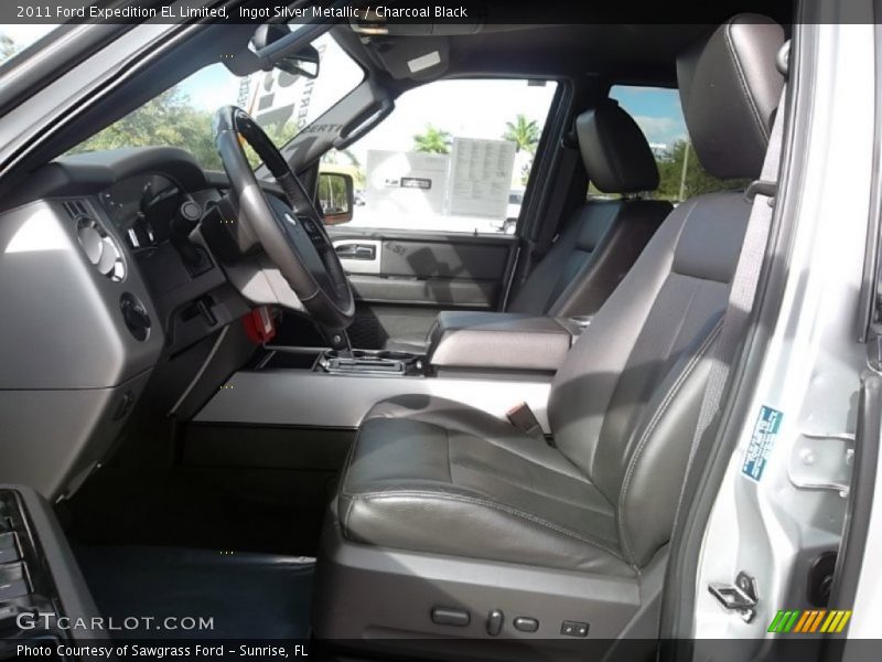 Ingot Silver Metallic / Charcoal Black 2011 Ford Expedition EL Limited