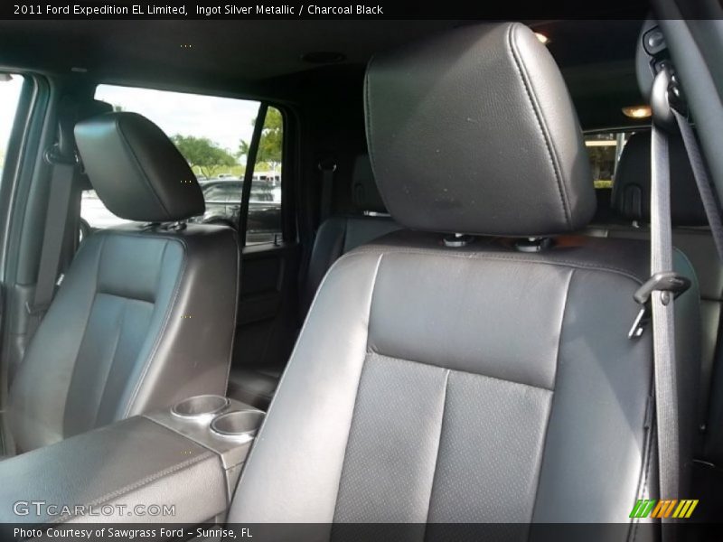 Ingot Silver Metallic / Charcoal Black 2011 Ford Expedition EL Limited
