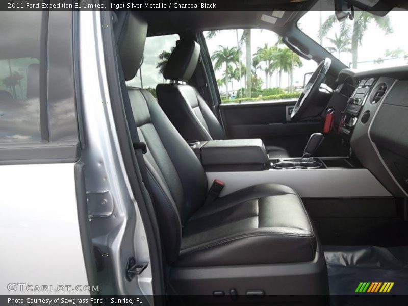 Ingot Silver Metallic / Charcoal Black 2011 Ford Expedition EL Limited