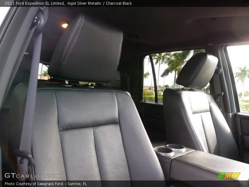 Ingot Silver Metallic / Charcoal Black 2011 Ford Expedition EL Limited