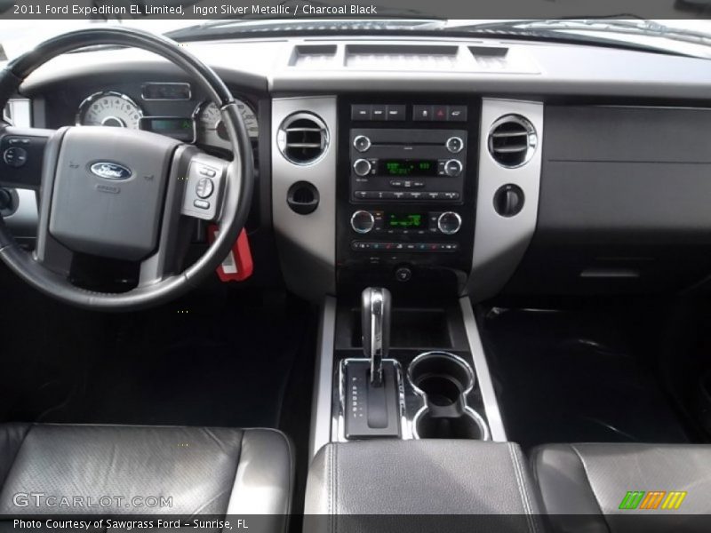 Ingot Silver Metallic / Charcoal Black 2011 Ford Expedition EL Limited
