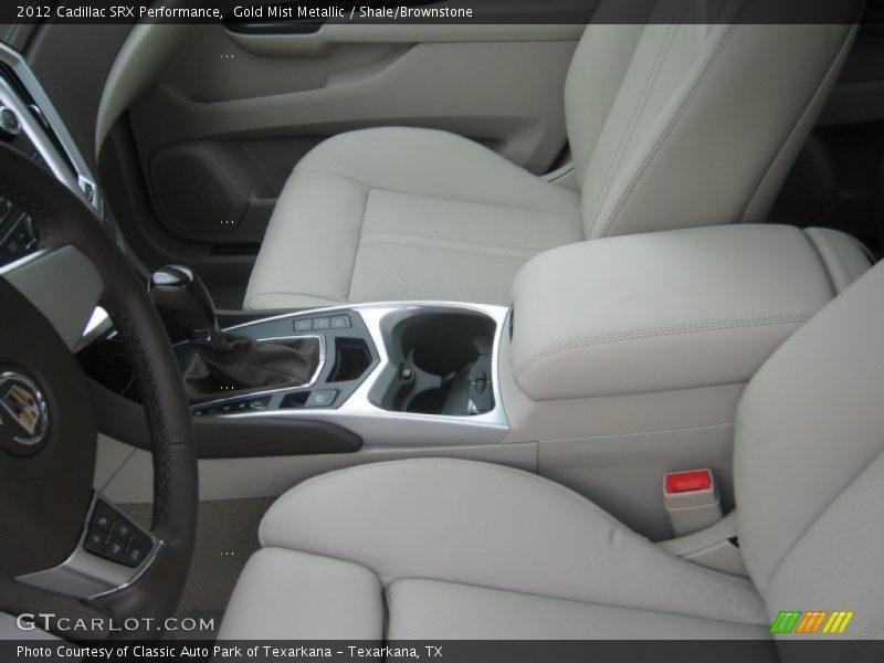 Gold Mist Metallic / Shale/Brownstone 2012 Cadillac SRX Performance