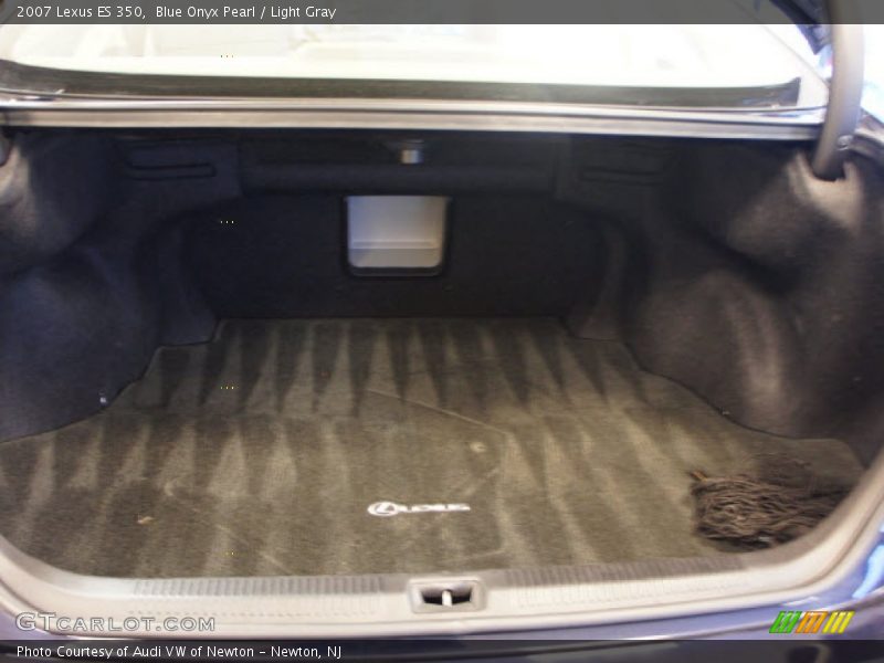 Blue Onyx Pearl / Light Gray 2007 Lexus ES 350