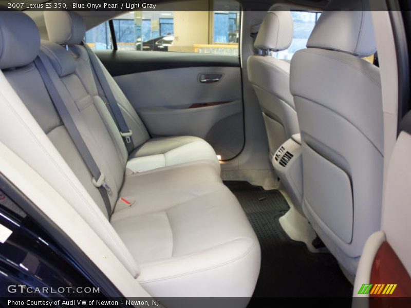 Blue Onyx Pearl / Light Gray 2007 Lexus ES 350