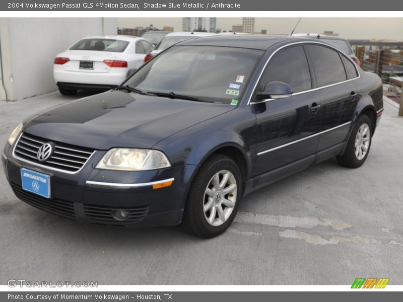 Shadow Blue Metallic / Anthracite 2004 Volkswagen Passat GLS 4Motion Sedan