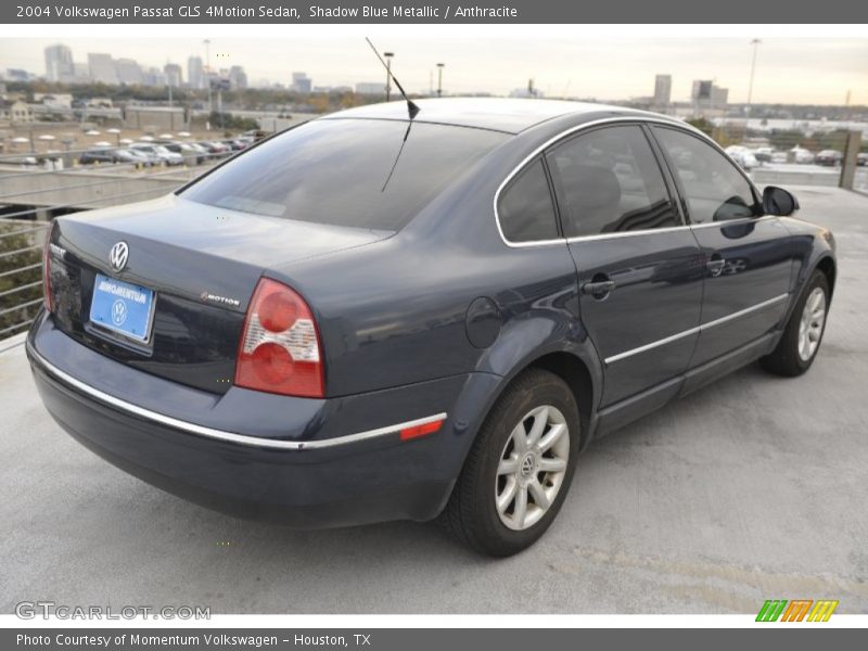 Shadow Blue Metallic / Anthracite 2004 Volkswagen Passat GLS 4Motion Sedan