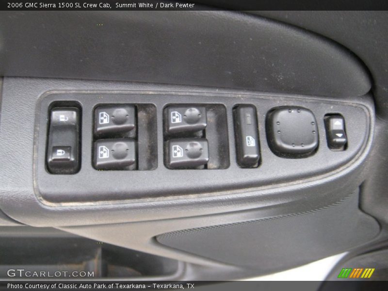 Summit White / Dark Pewter 2006 GMC Sierra 1500 SL Crew Cab
