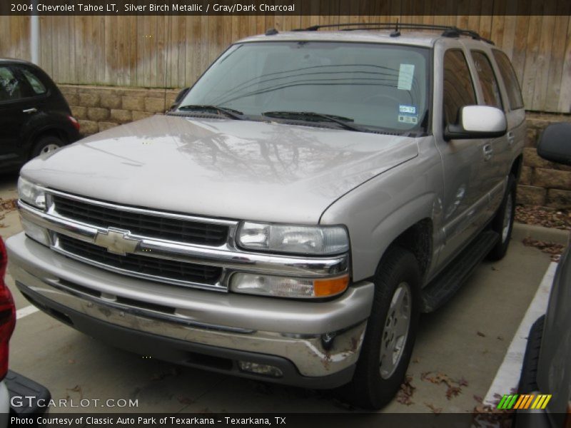Silver Birch Metallic / Gray/Dark Charcoal 2004 Chevrolet Tahoe LT
