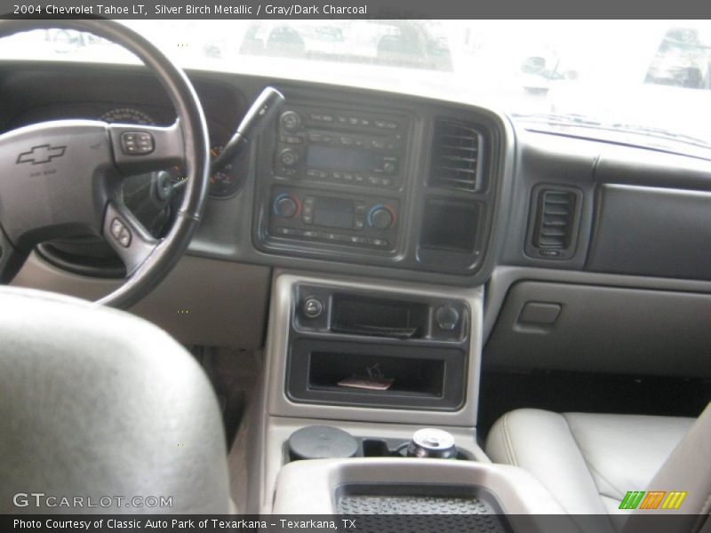 Silver Birch Metallic / Gray/Dark Charcoal 2004 Chevrolet Tahoe LT