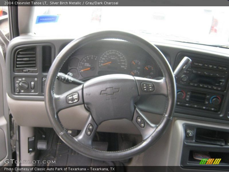 Silver Birch Metallic / Gray/Dark Charcoal 2004 Chevrolet Tahoe LT