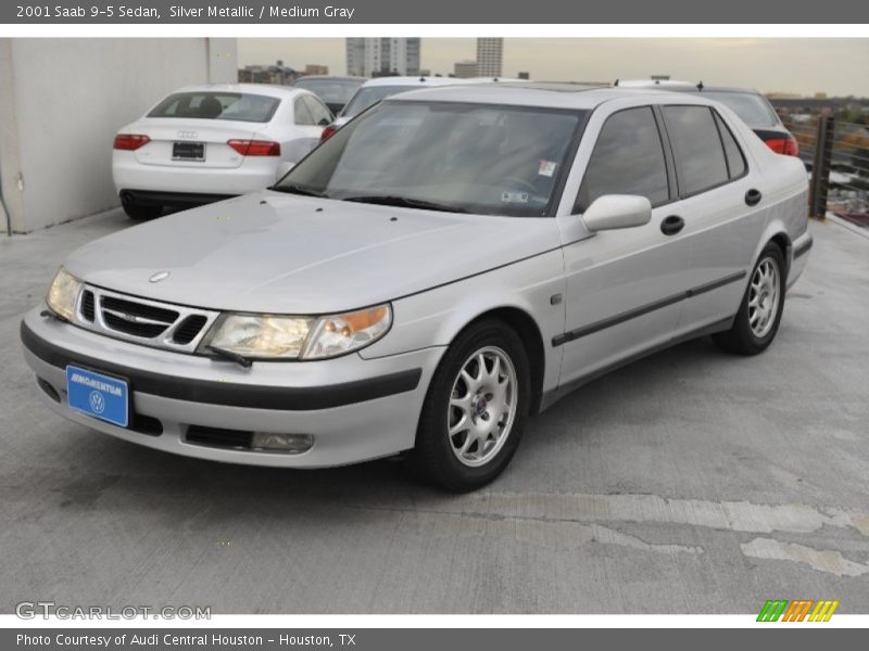 Silver Metallic / Medium Gray 2001 Saab 9-5 Sedan