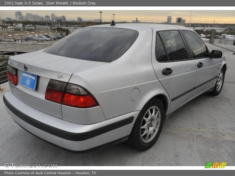 Silver Metallic / Medium Gray 2001 Saab 9-5 Sedan