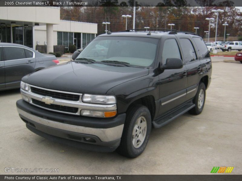 Black / Tan/Neutral 2005 Chevrolet Tahoe LT