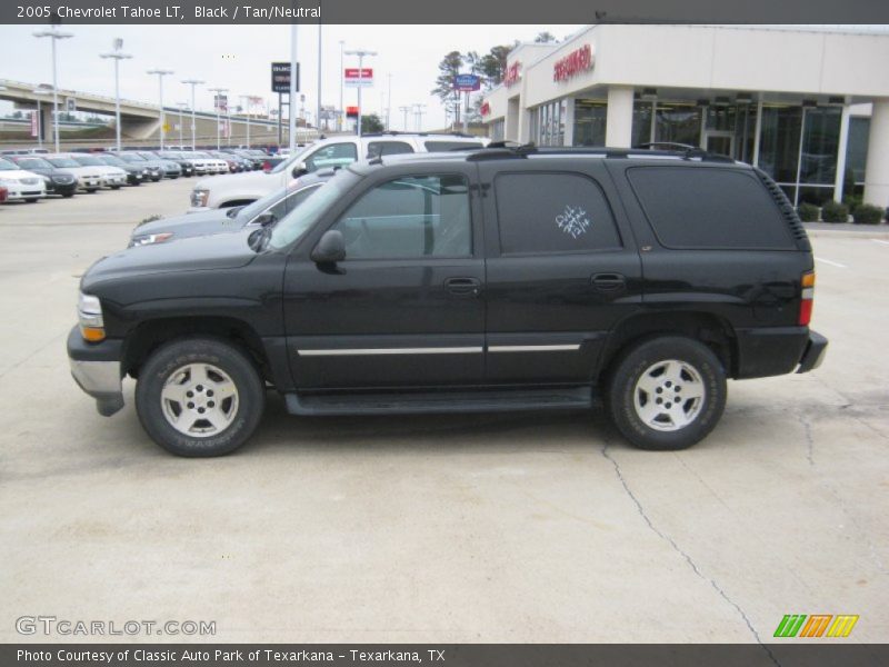 Black / Tan/Neutral 2005 Chevrolet Tahoe LT
