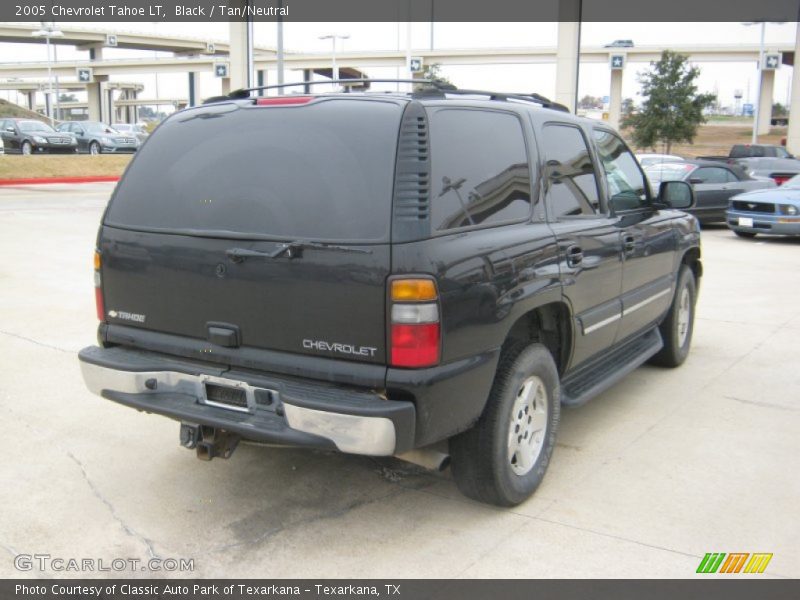 Black / Tan/Neutral 2005 Chevrolet Tahoe LT