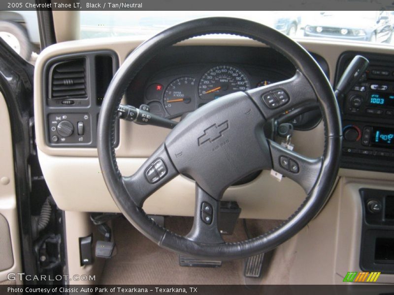 Black / Tan/Neutral 2005 Chevrolet Tahoe LT