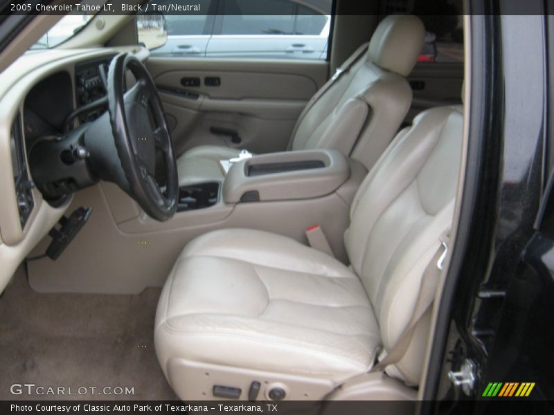 Black / Tan/Neutral 2005 Chevrolet Tahoe LT