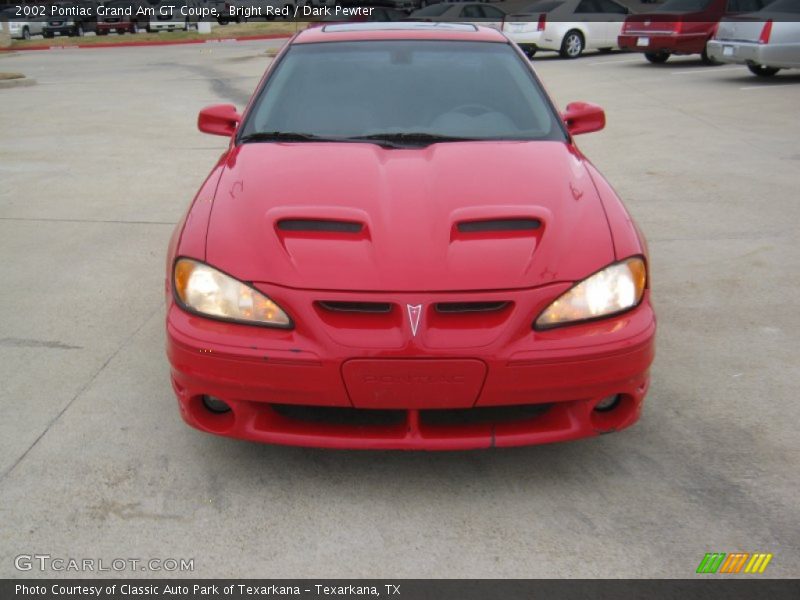 Bright Red / Dark Pewter 2002 Pontiac Grand Am GT Coupe