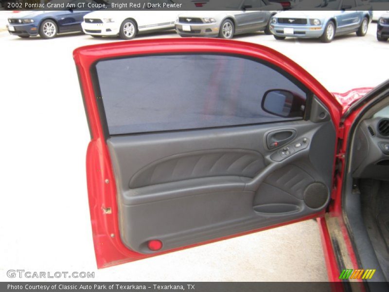 Bright Red / Dark Pewter 2002 Pontiac Grand Am GT Coupe