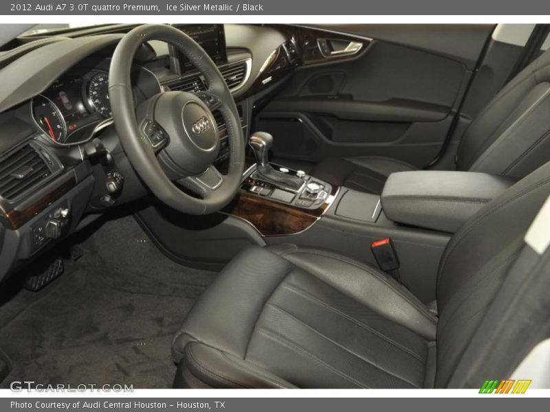  2012 A7 3.0T quattro Premium Black Interior